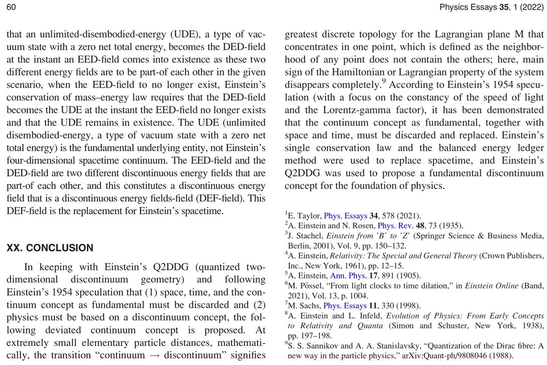 Published Paper 2 – Discontinuum Physics