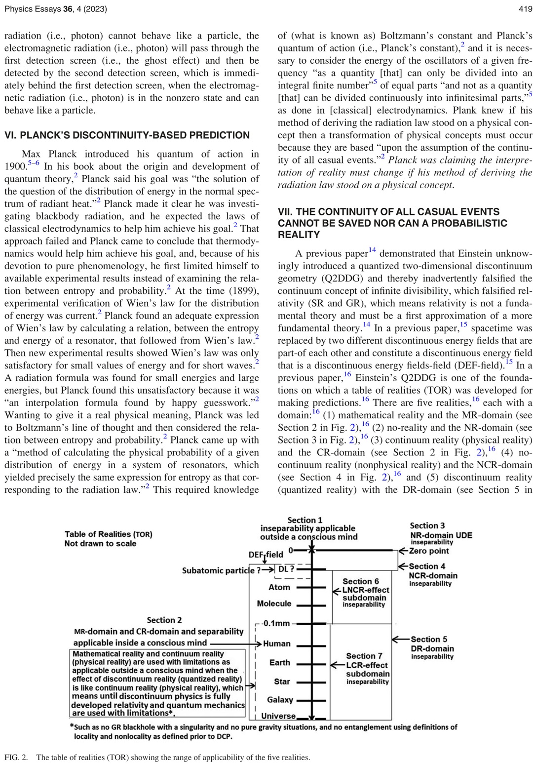 Published Paper 8 – Discontinuum Physics