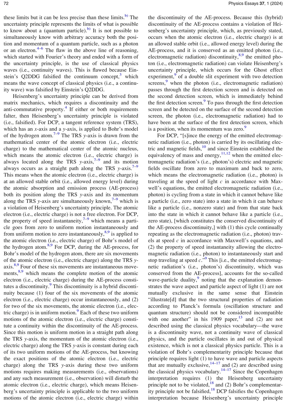 Published Paper 9 – Discontinuum Physics