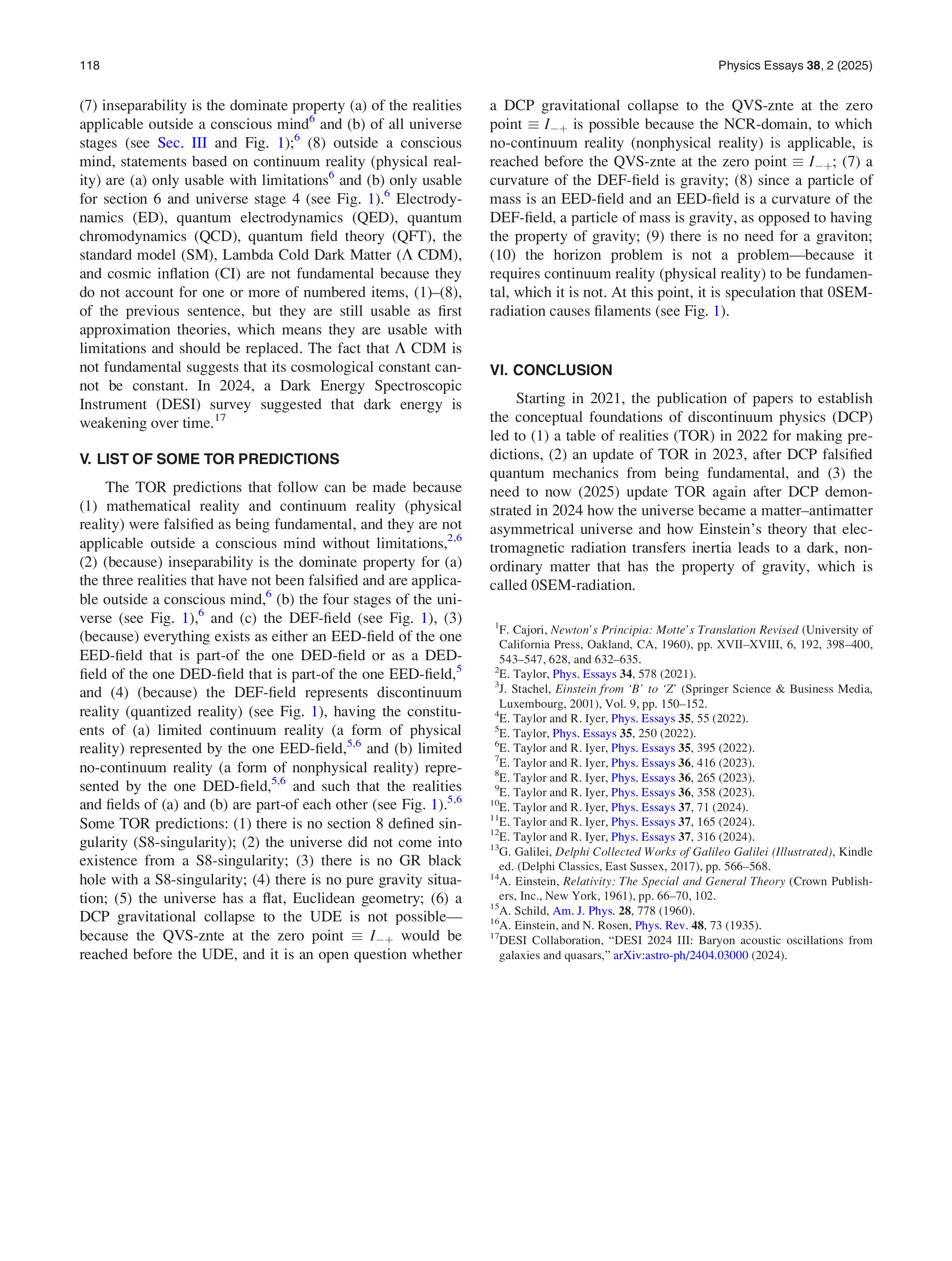 Published Paper 12 – Discontinuum Physics